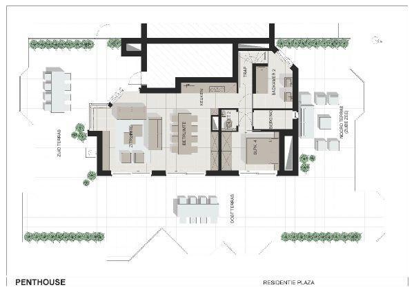 Ferienwohnung Duplex Penthouse Plaza De Panne Zimmer foto
