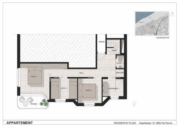 Ferienwohnung Duplex Penthouse Plaza De Panne Zimmer foto